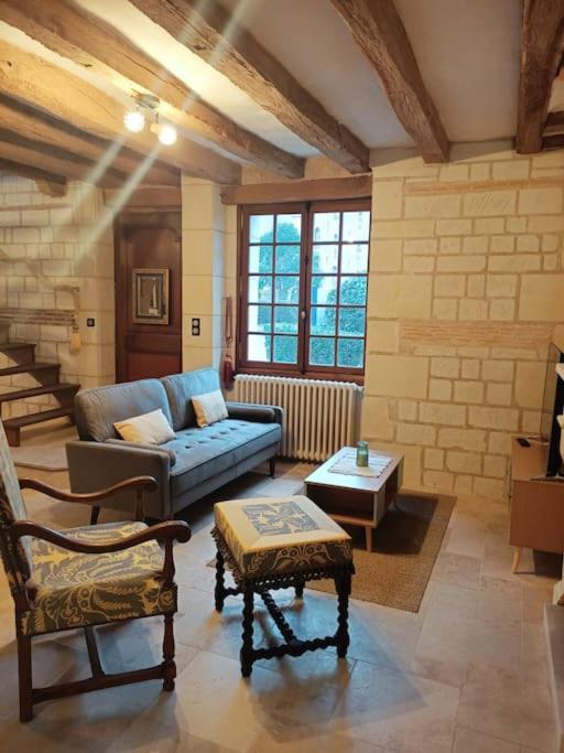 Gite Avec Vue Sur L'Indre Artannes-sur-Indre ภายนอก รูปภาพ